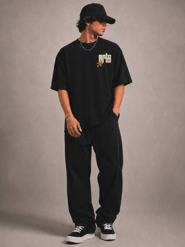 ARTS Men Printed Oversized T-Shirt