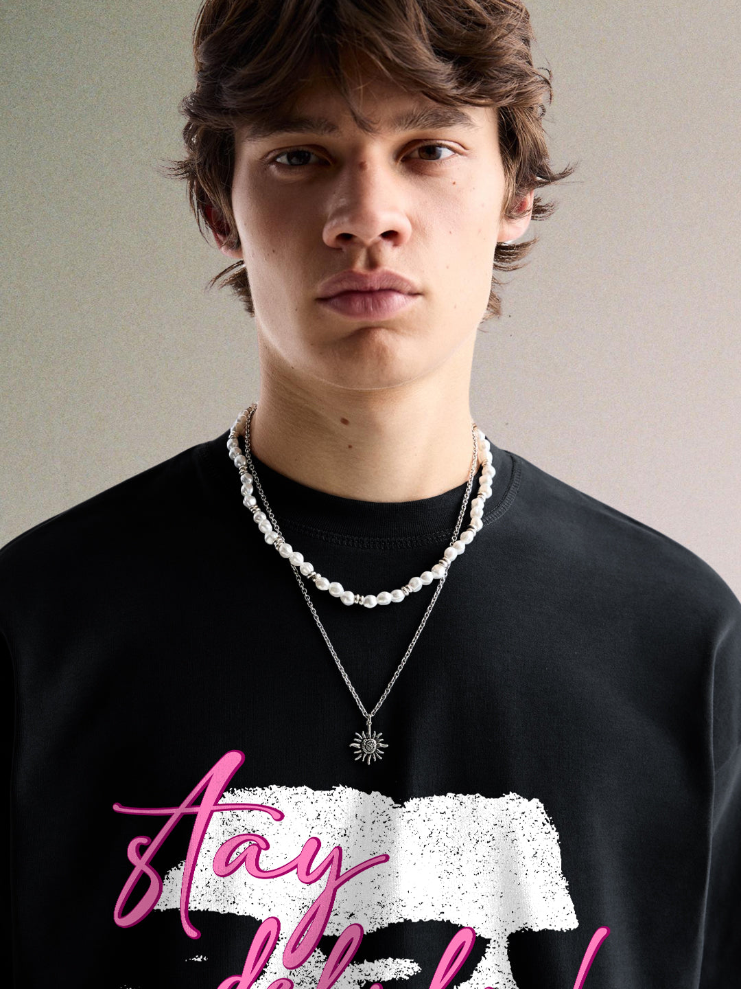 UNREAL Men Printed Oversized T-Shirt