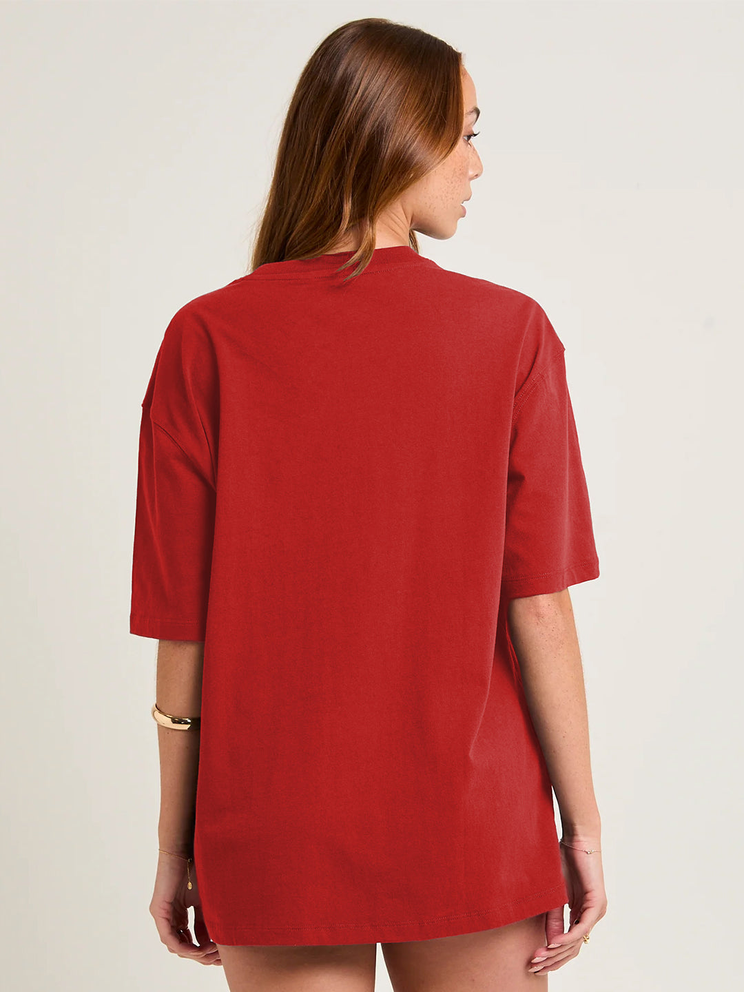 GOLDEN STATE Women Graphic Oversized Printed T-Shirt