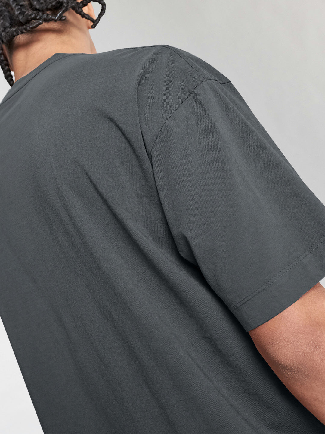 SILENT TEARS Men Printed Oversized T-Shirt