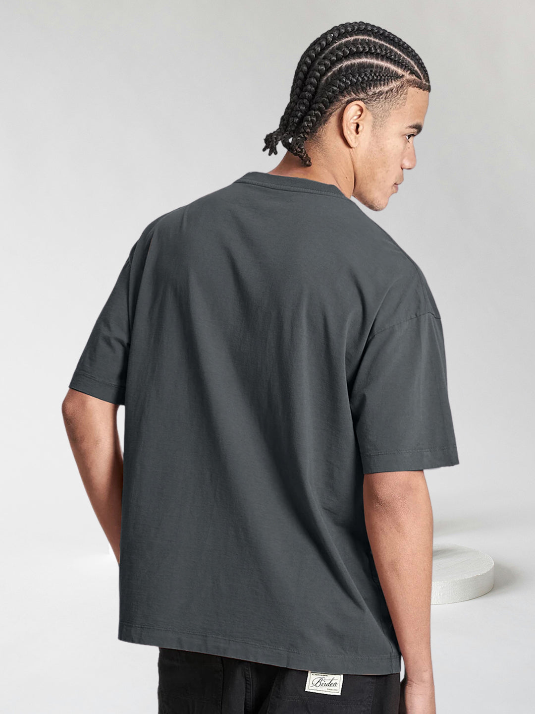 SILENT TEARS Men Printed Oversized T-Shirt