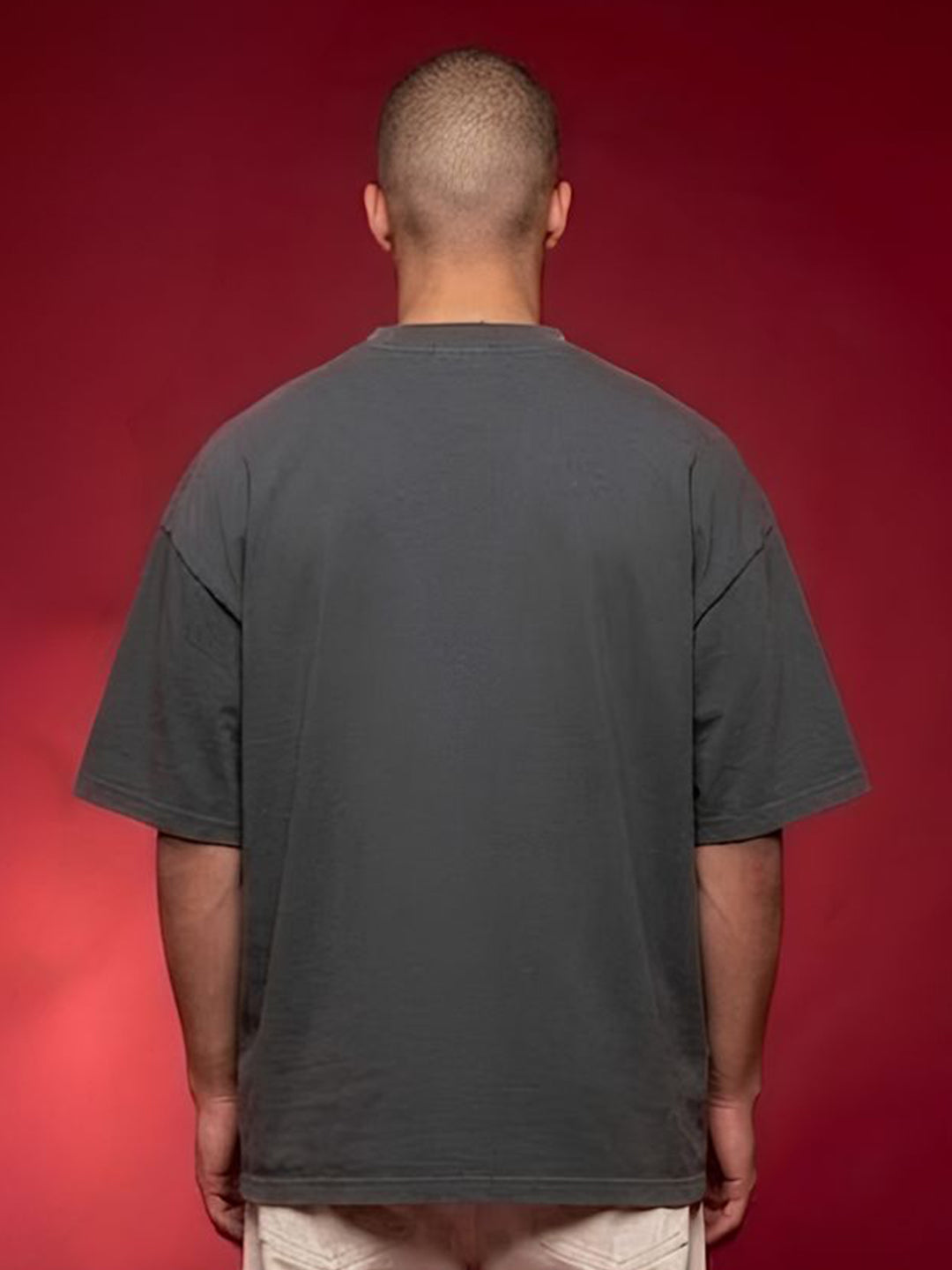 SAMURAI ASCENT Men Printed Oversized T-Shirt