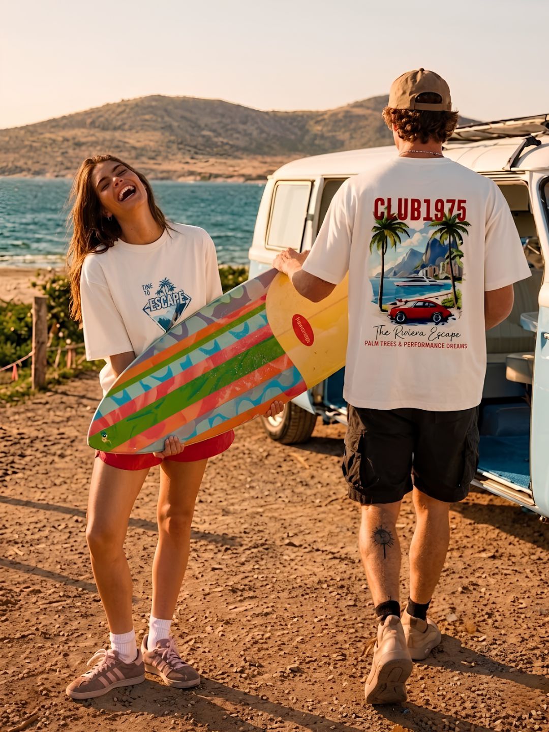 Club 1975 Men Printed Oversized T-Shirt – pronk.in