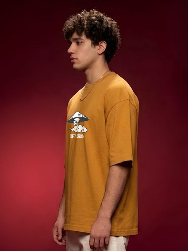 CURSED WARRIOR Men Oversized T-Shirt