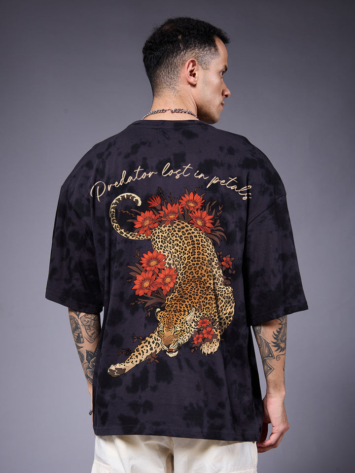 PREDATOR Men Retro Wash Oversized T-Shirt