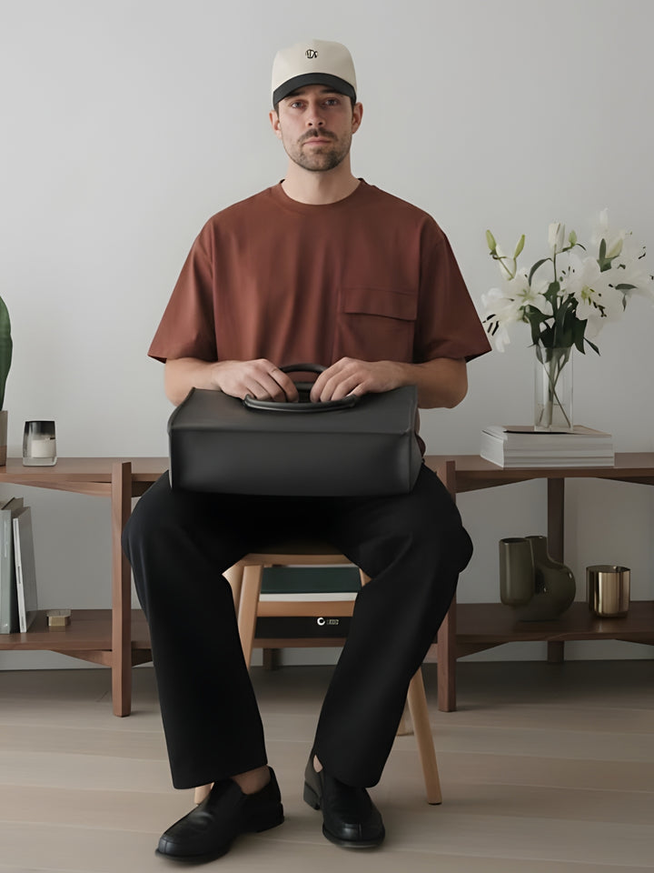 Cargo T-Shirt For Men -Cocoa