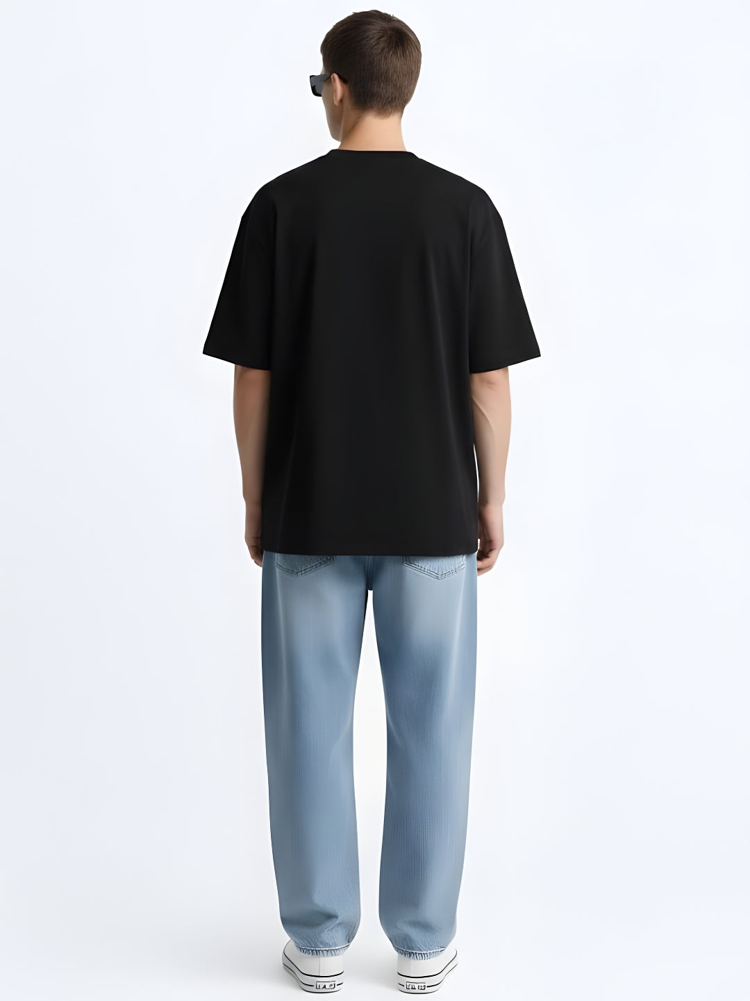 Cargo T-Shirt For Men -Black