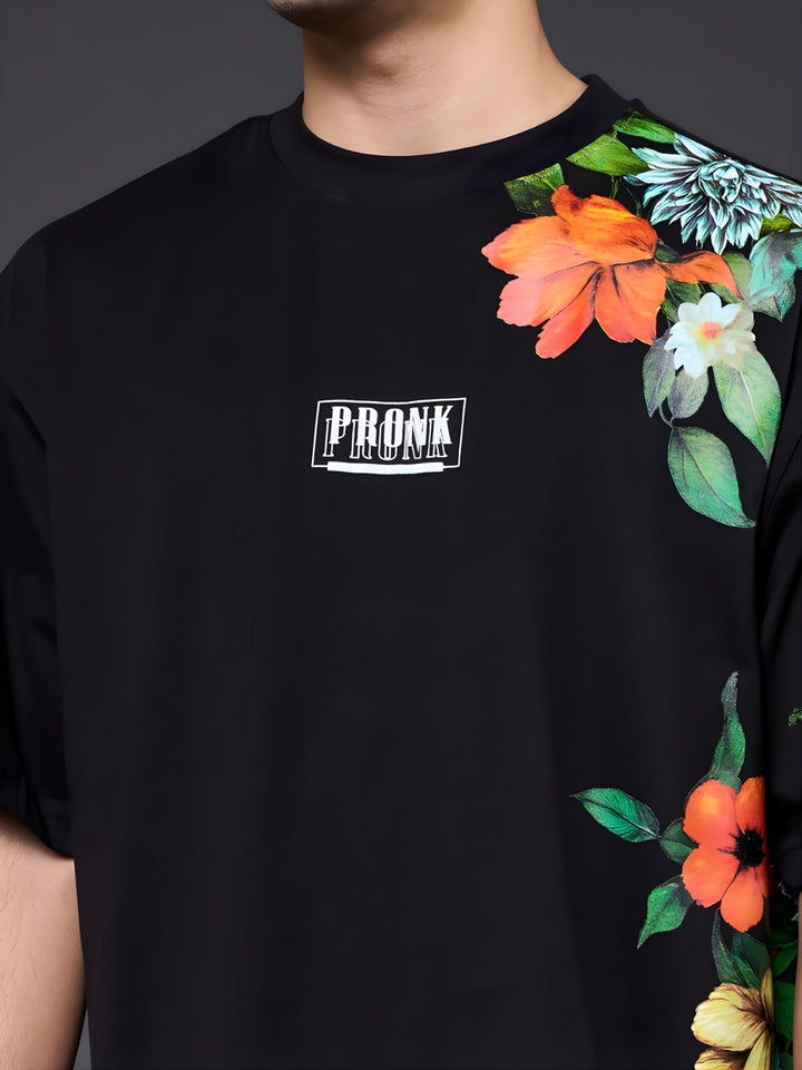 Mandala Roots Men Premium Oversized T-Shirt