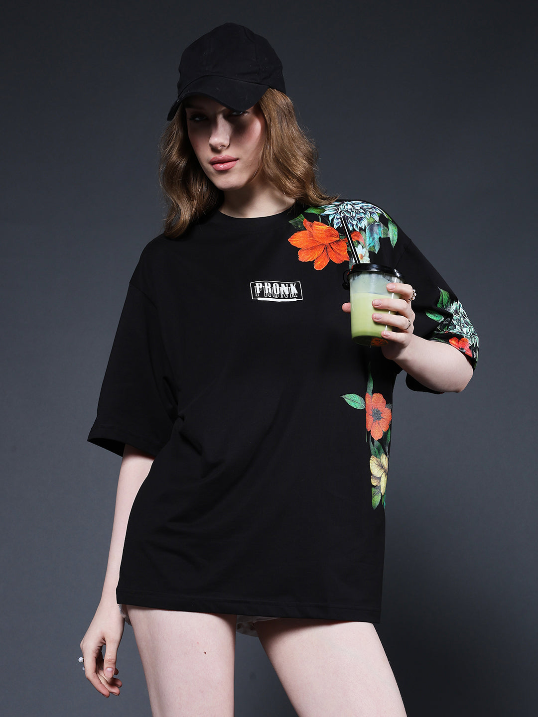 Mandala Roots Women Premium Oversized T-Shirt