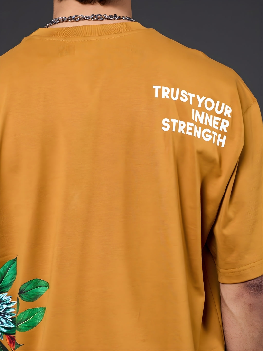 Mandala Roots Men Premium Oversized T-Shirt