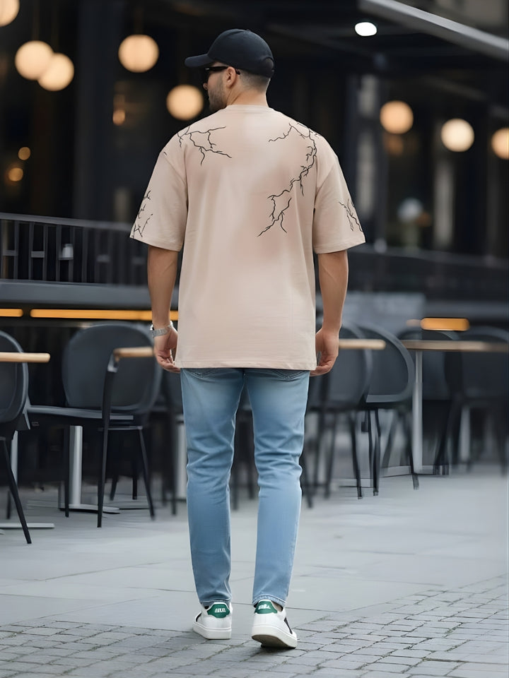 Mandala Roots Men Premium Oversized T-Shirt