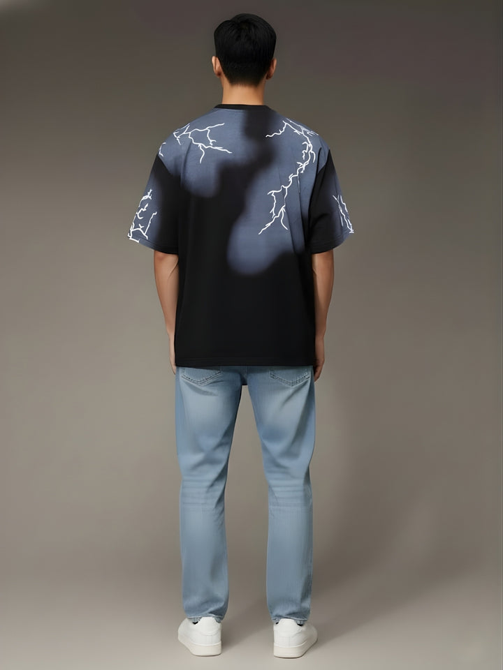 Mandala Roots Men Premium Oversized T-Shirt