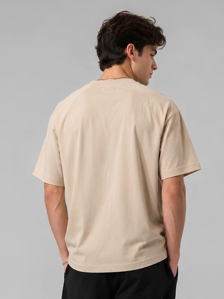Playverse Men Printed Oversized Printed T-Shirt