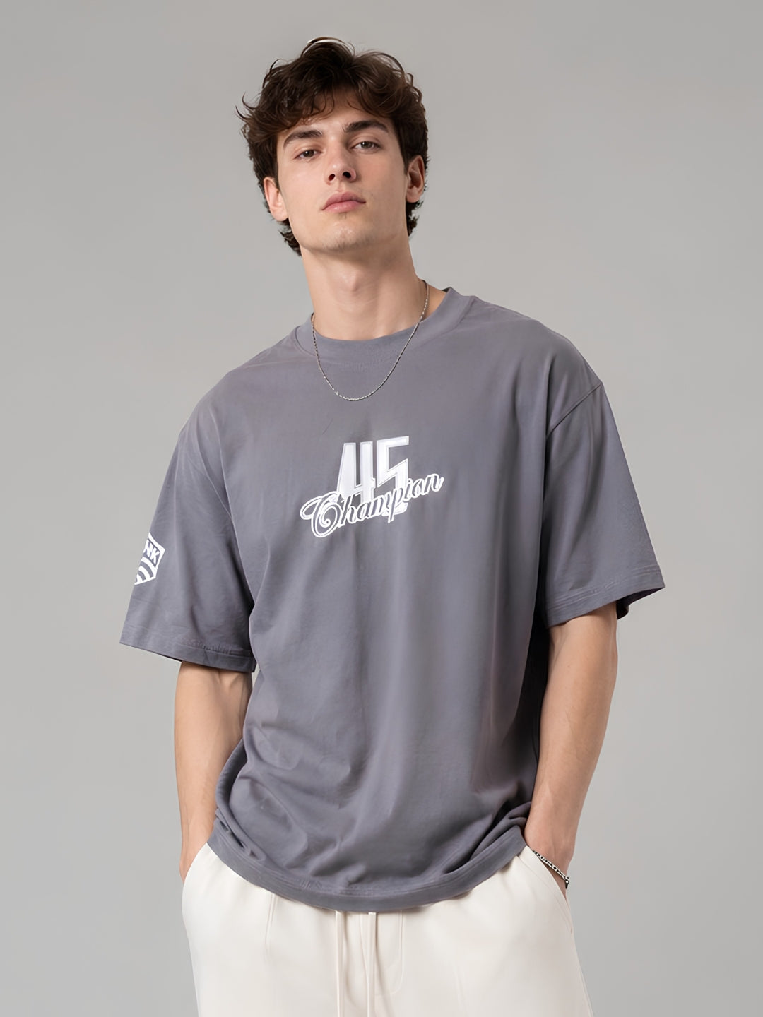 Champion Men Oversized Printed T-Shirt