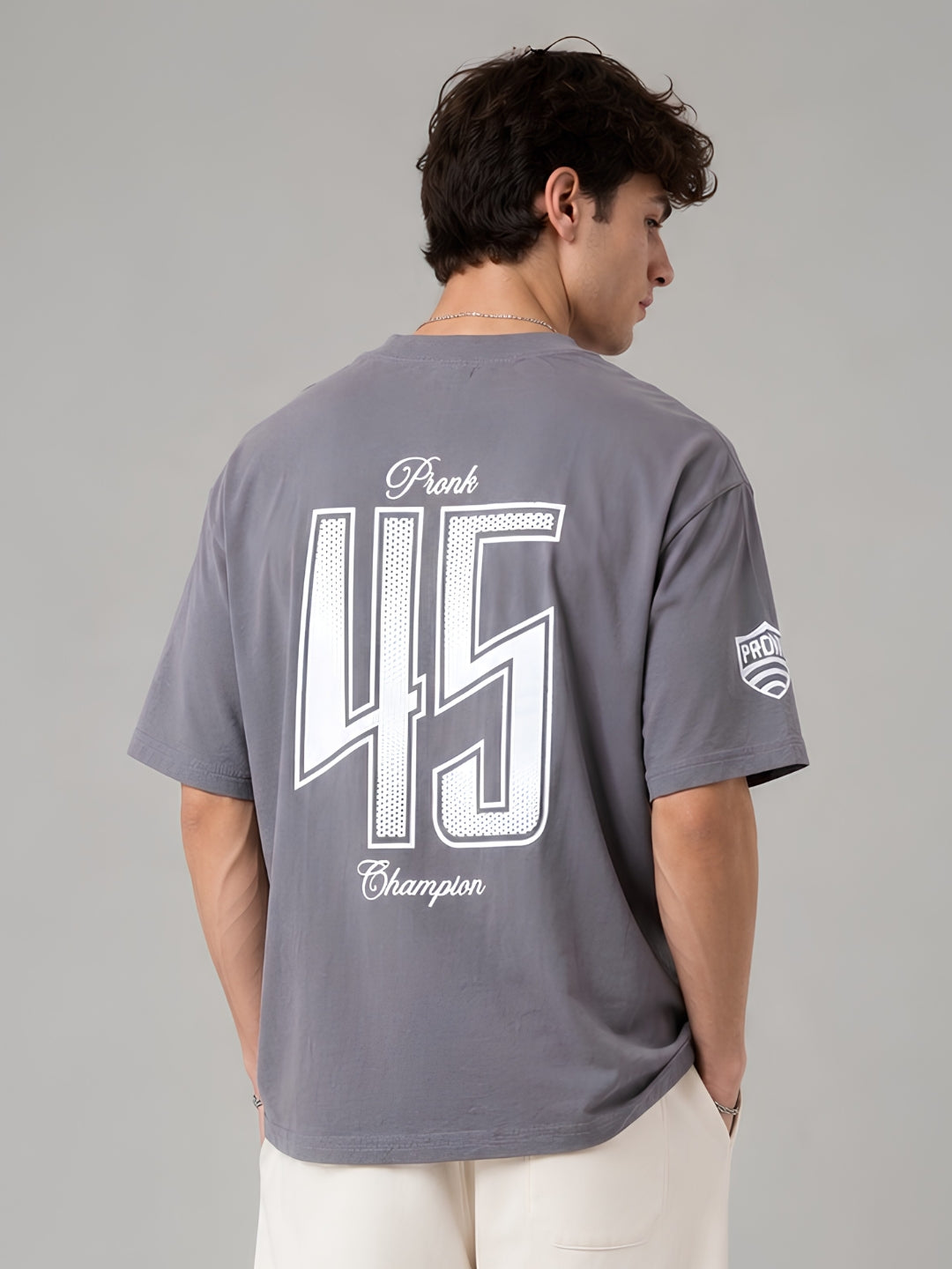 Champion Men Oversized Printed T-Shirt