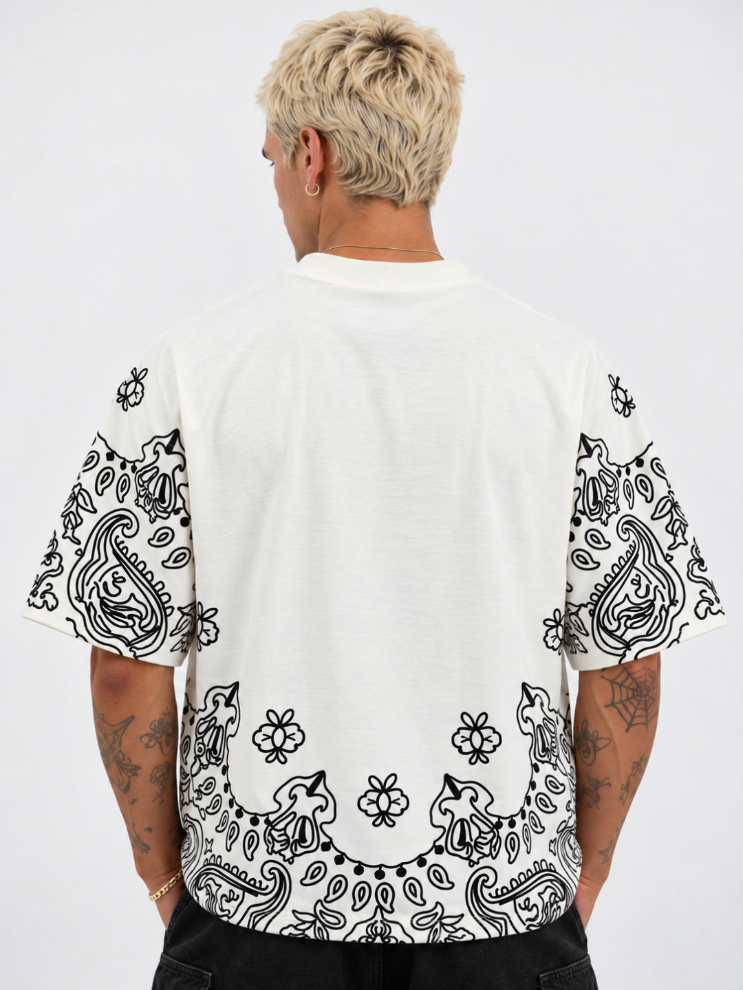 Lost Soul Puff Printed Men Premium Oversized T-Shirt