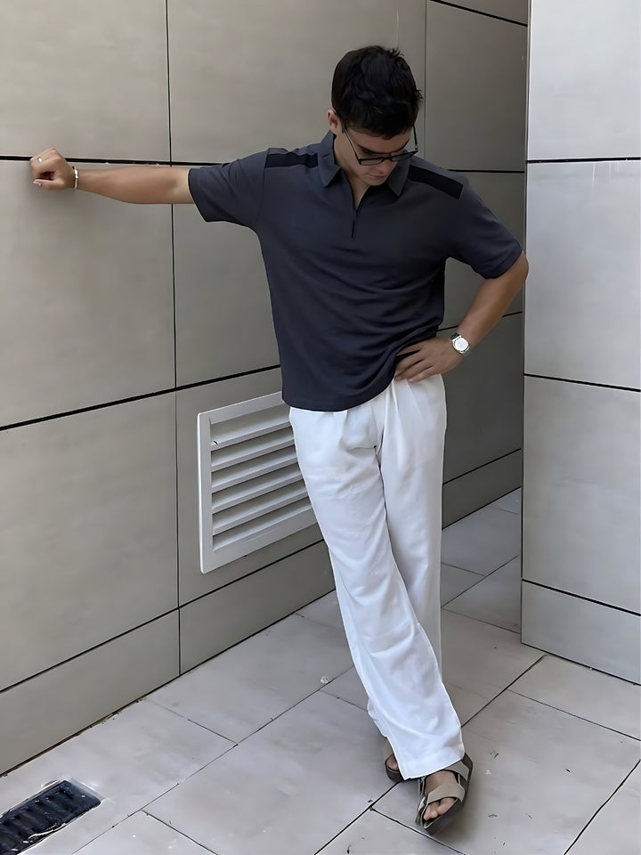 Men Premium Relaxed Fit Polo T-Shirt
