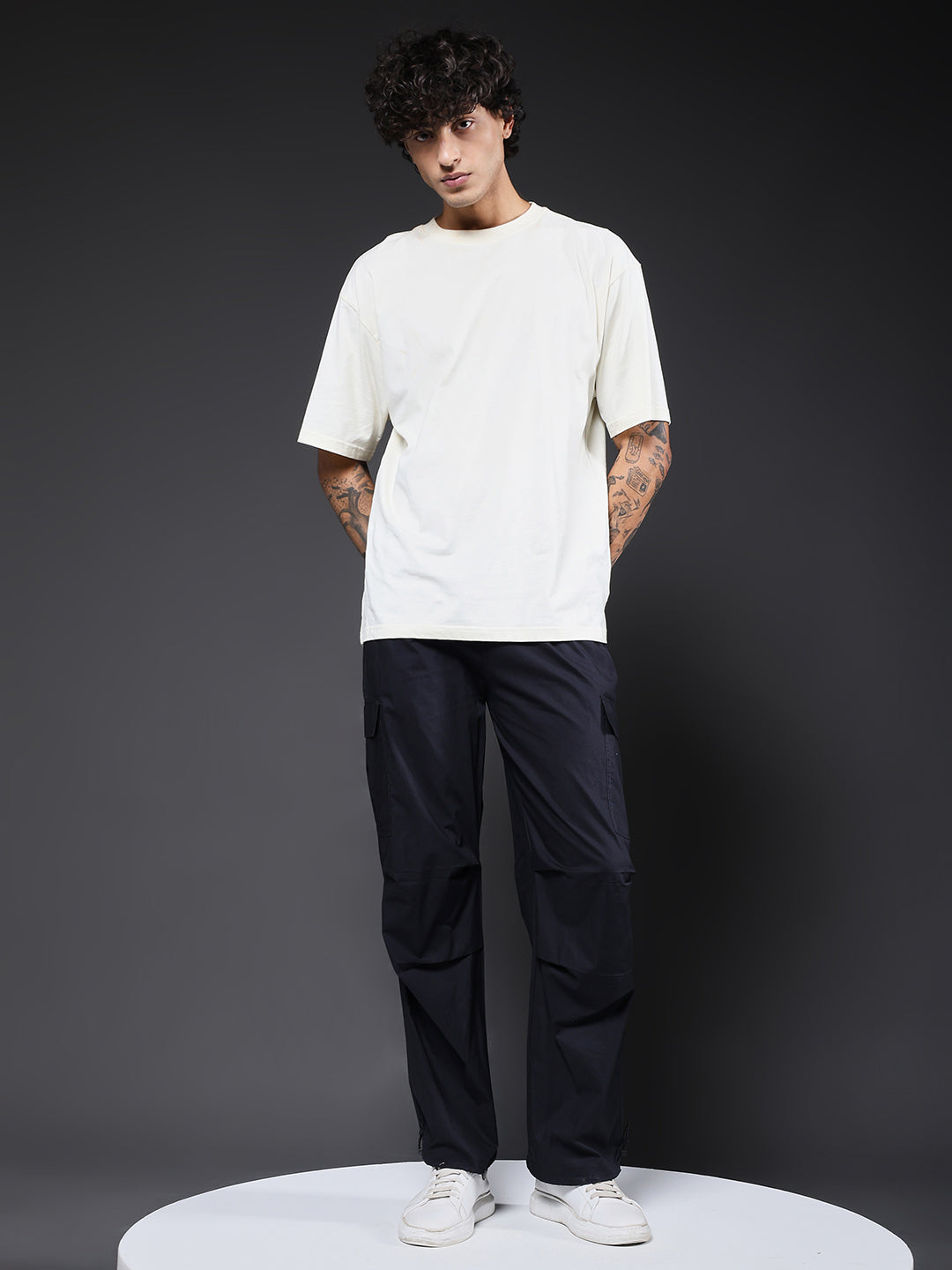 Parachute Pants For Men - Black
