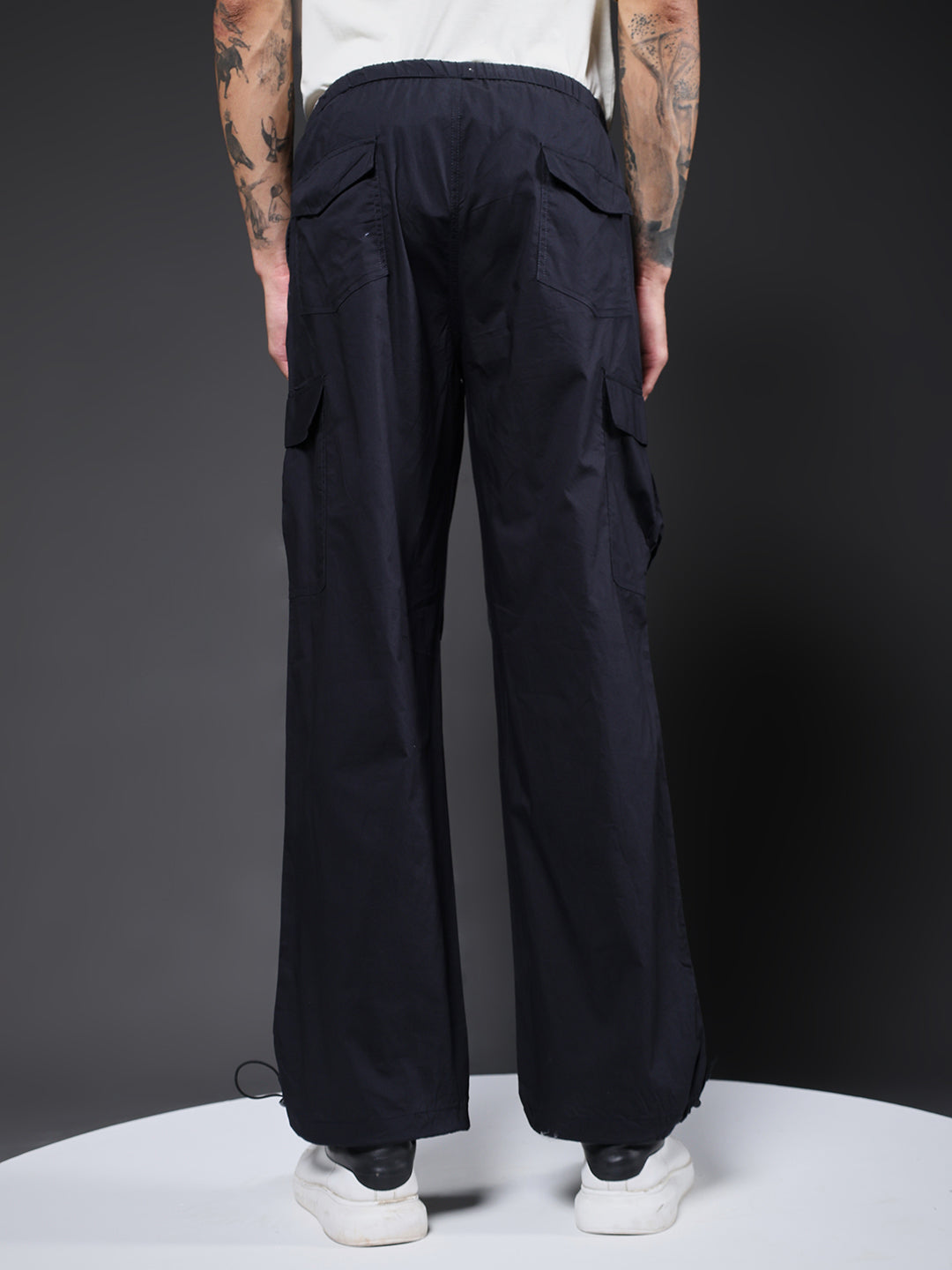 Parachute Pants For Men - Black