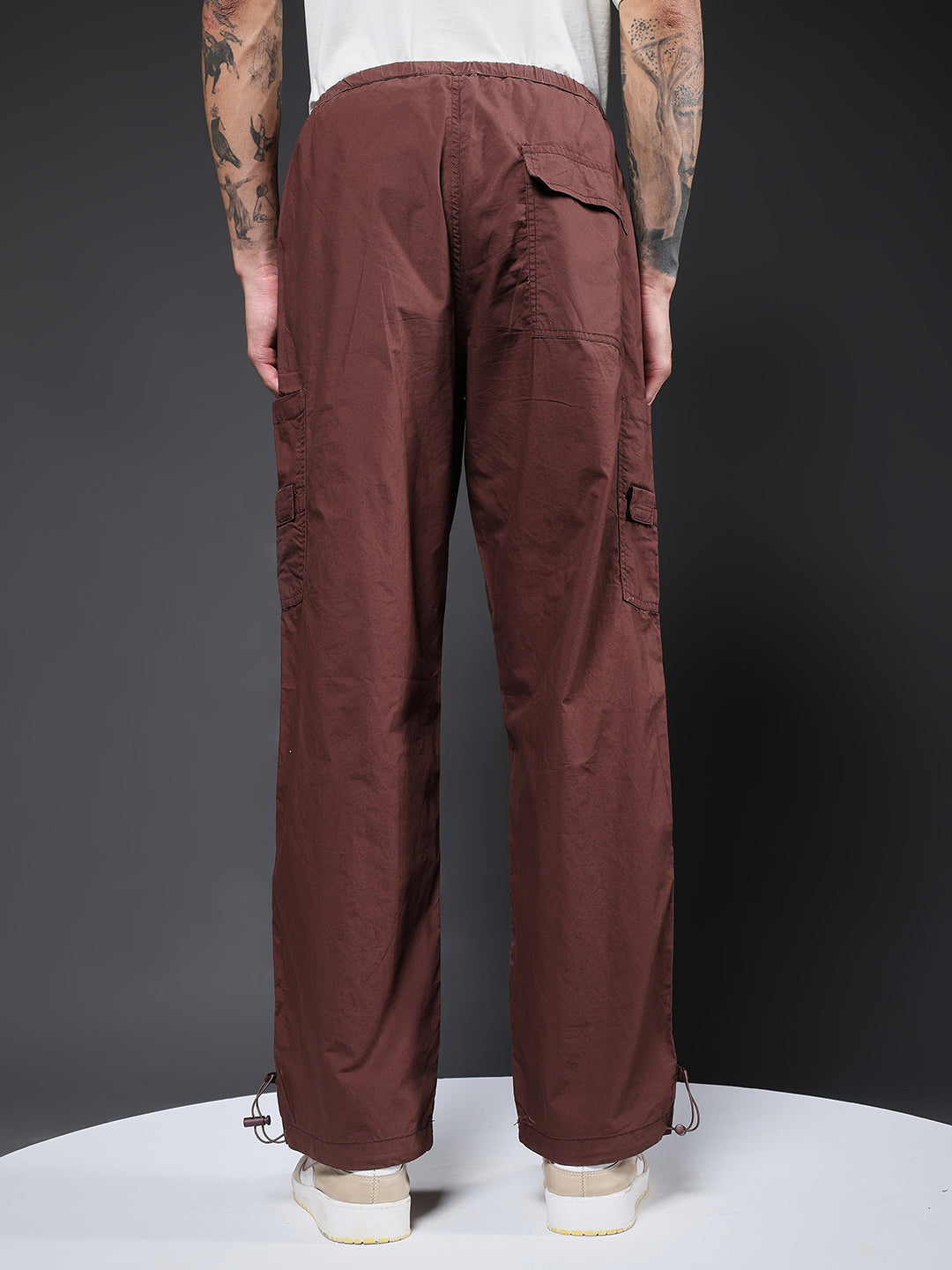 Parachute Pants For Men - Cocoa