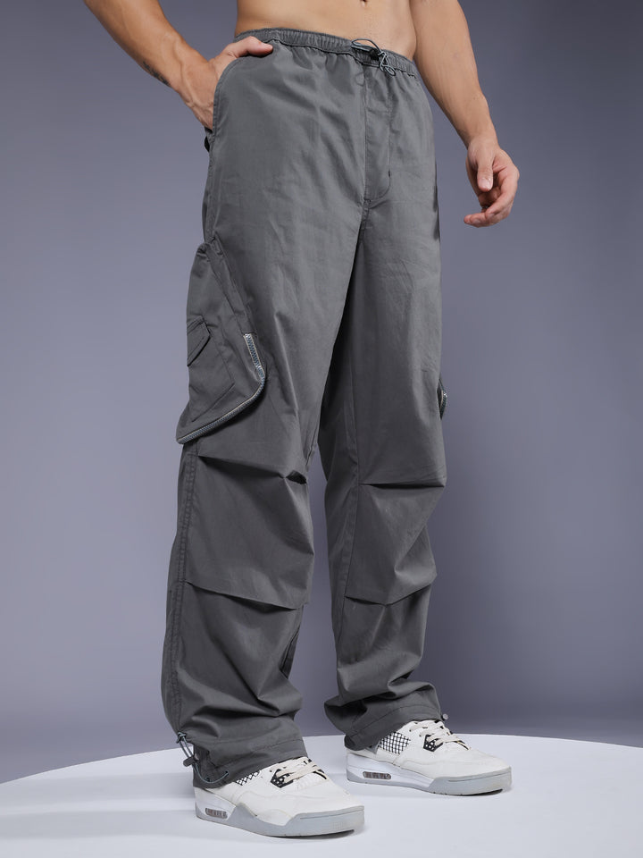 Parachute Pants For Men - Olive