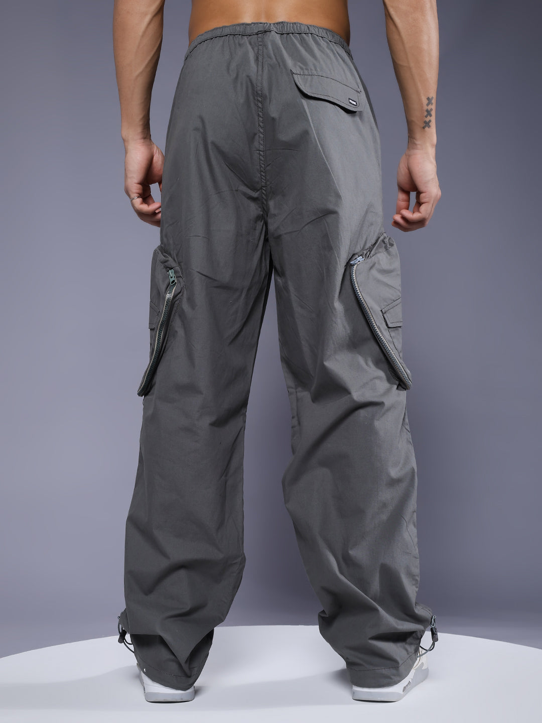 Parachute Pants For Men - Olive