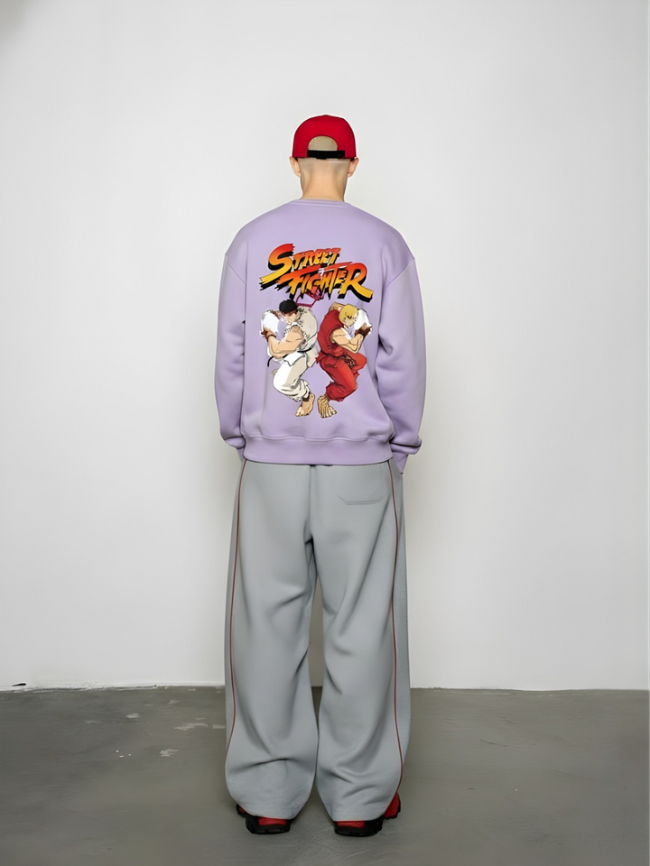 Storm Fighter Men Drop Shoulder Premium Terry Sweatshirt