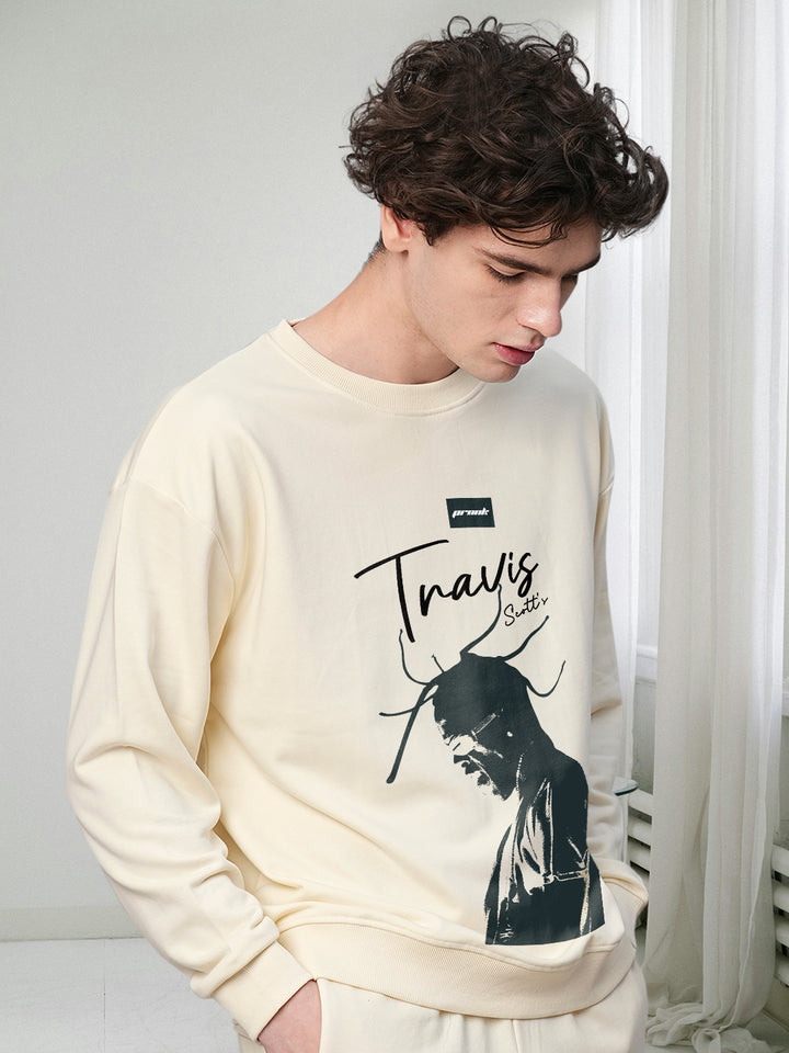 ASTRO SHADOW Drop Shoulder Premium Terry Sweatshirt
