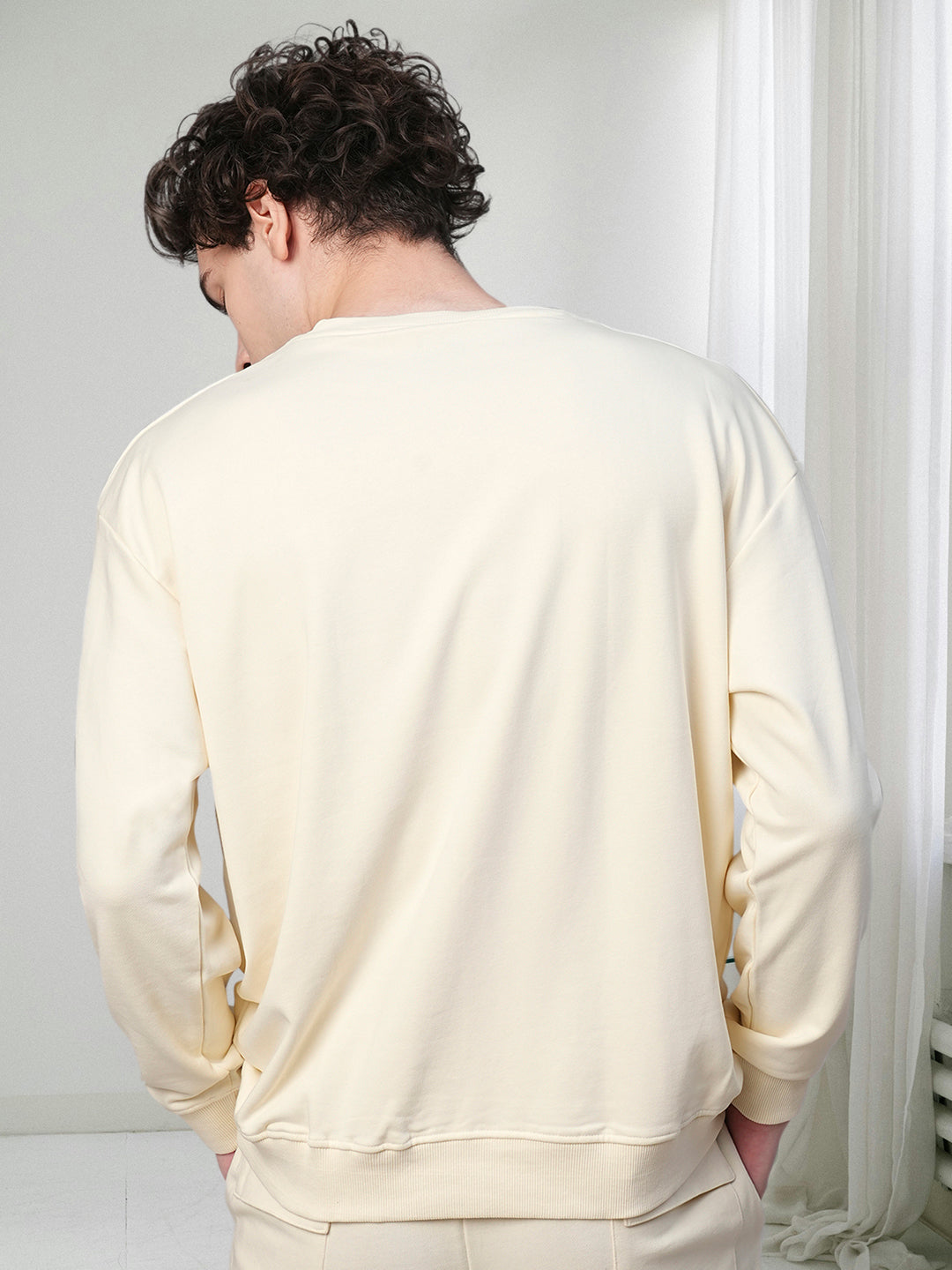 ASTRO SHADOW Drop Shoulder Premium Terry Sweatshirt