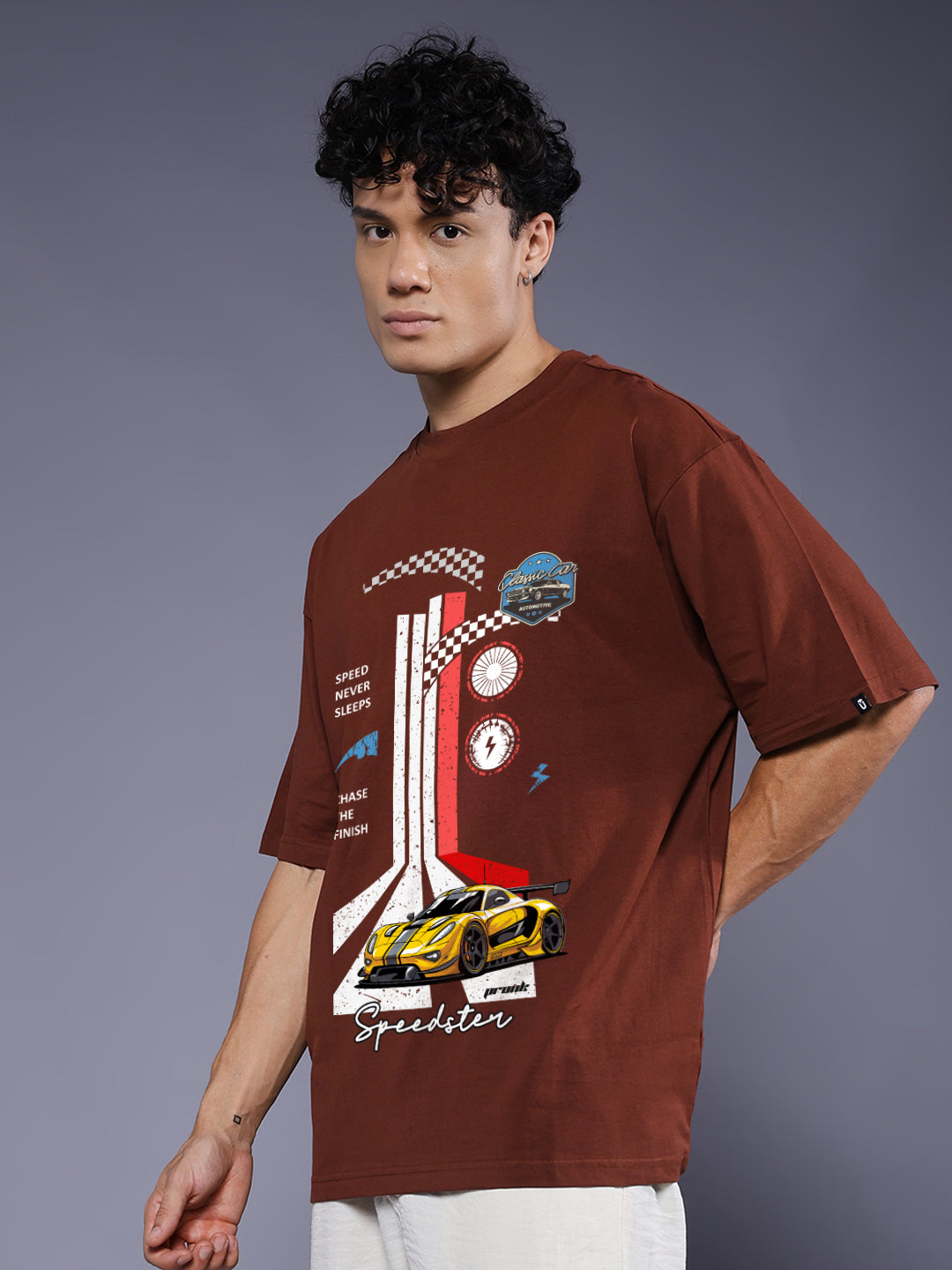 BLAZELINE Men Premium Oversized Terry T-shirt