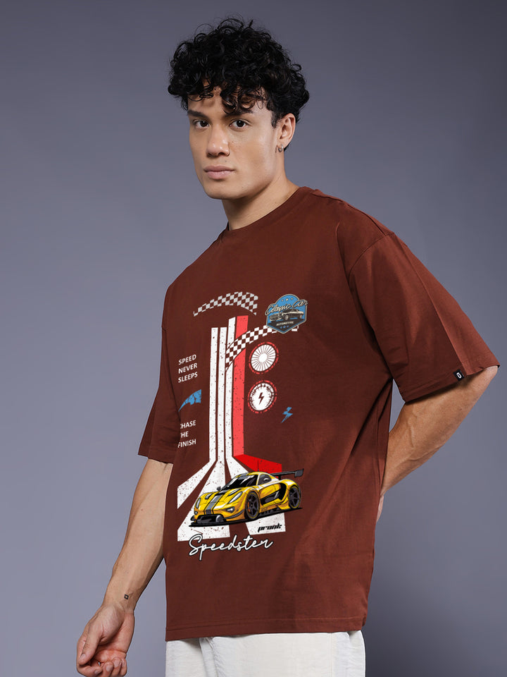 BLAZELINE Men Premium Oversized Terry T-shirt