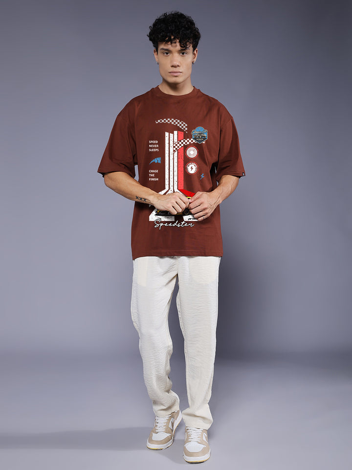 BLAZELINE Men Premium Oversized Terry T-shirt