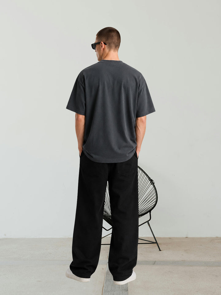 NEED MONEY Men Premium Oversized Terry T-shirt