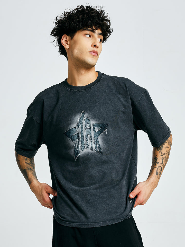 Men Premium Printed Oversized Terry T-shirt
