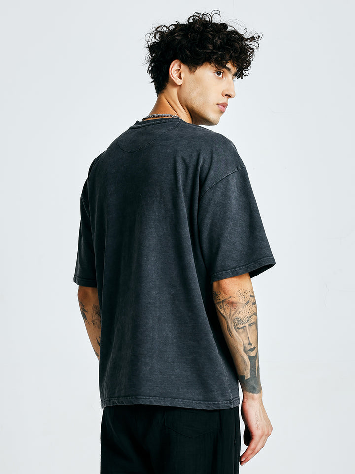 Men Premium Printed Oversized Terry T-shirt