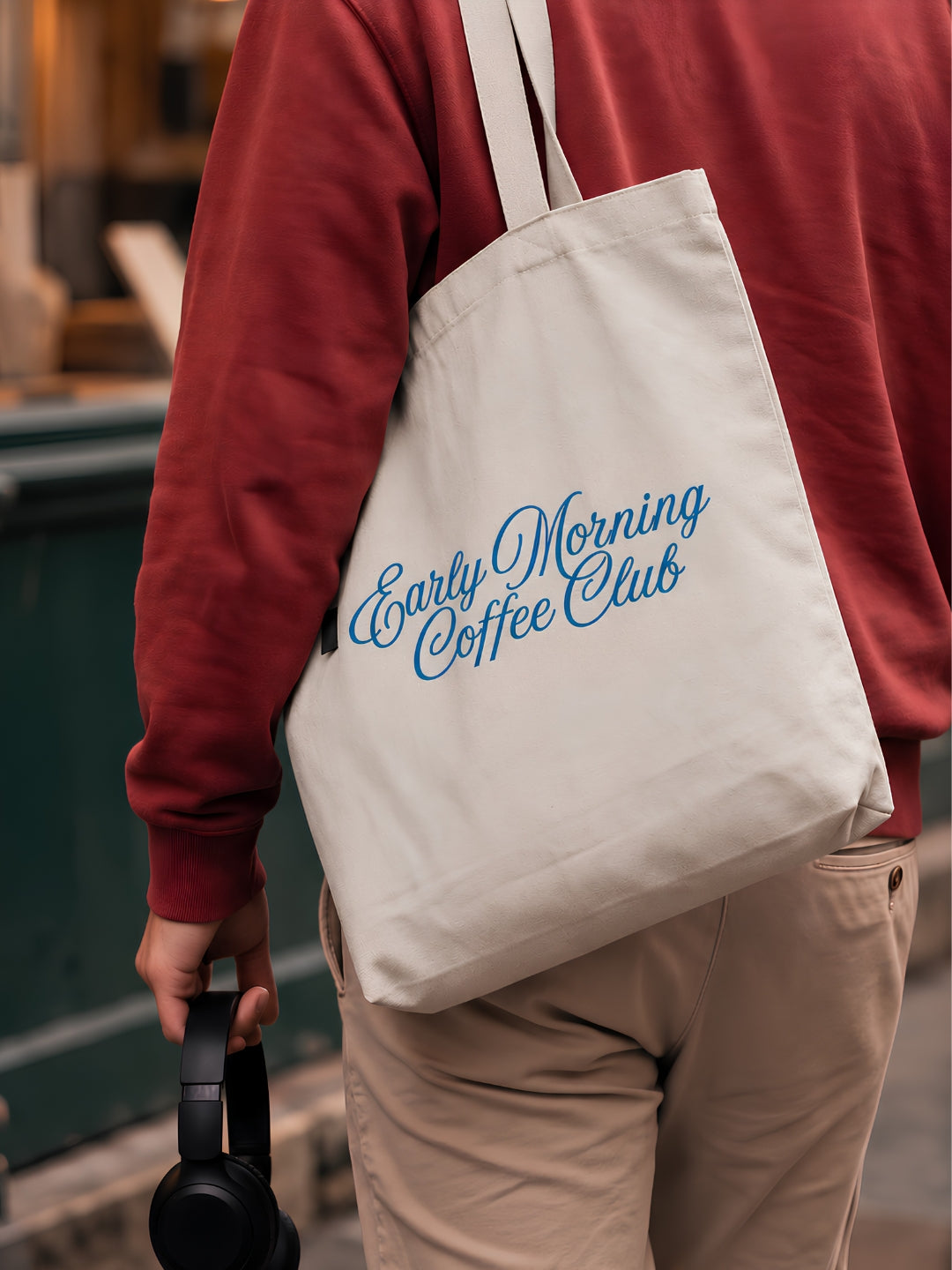 Coffee Club Tote Bag