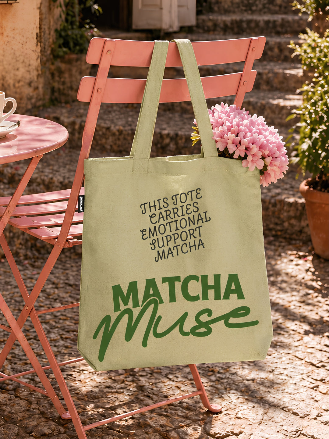 Matcha Muse Tote Bag