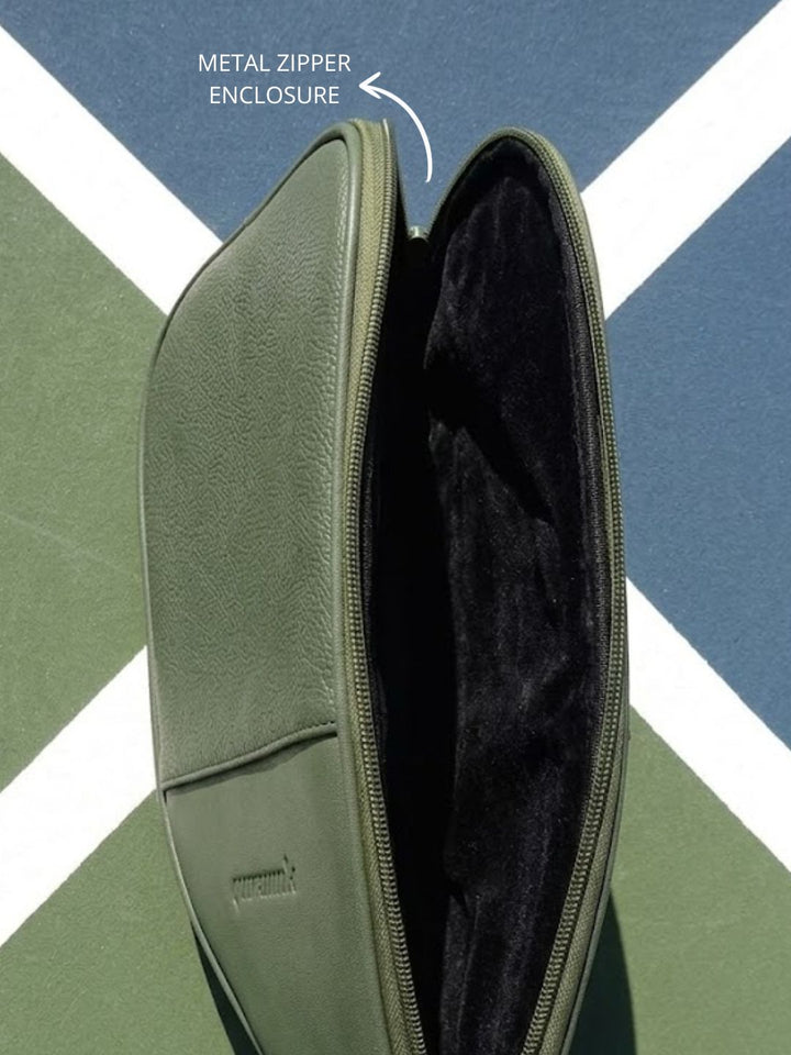 Pickleball Paddle Cover Olive Green