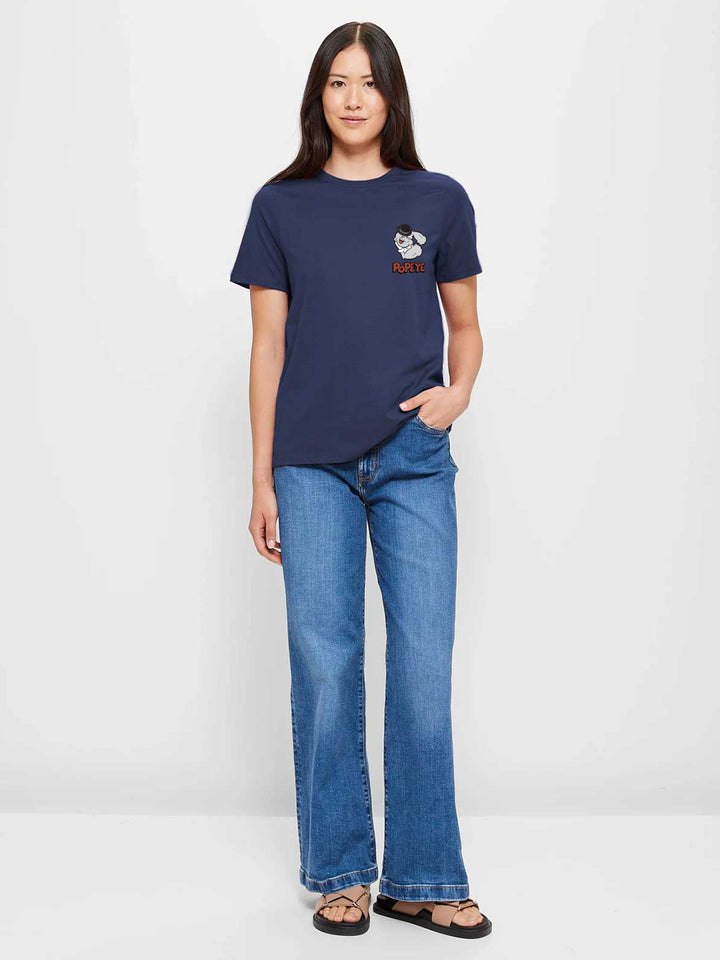 Popeye Power Women half sleeve T-shirt