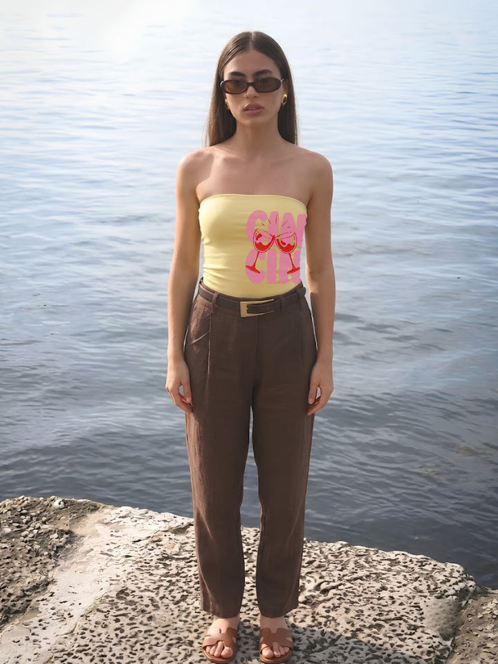 CIN CIN SUN TUBE TOP