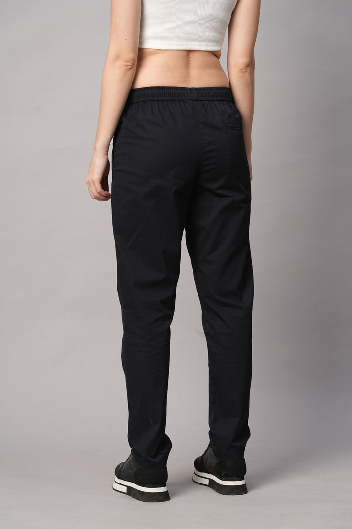 Cotton Pant for Women - Navy