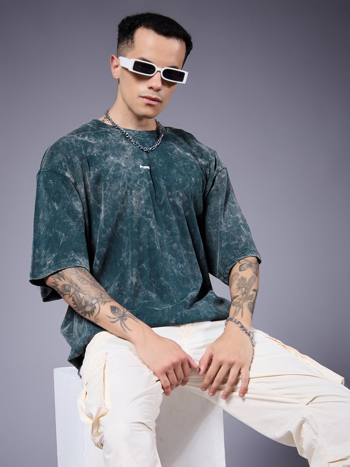 PREDATOR Men Retro Wash Oversized T-Shirt