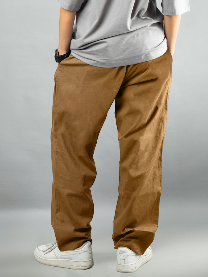 Cotton Pants For Women - Khaki