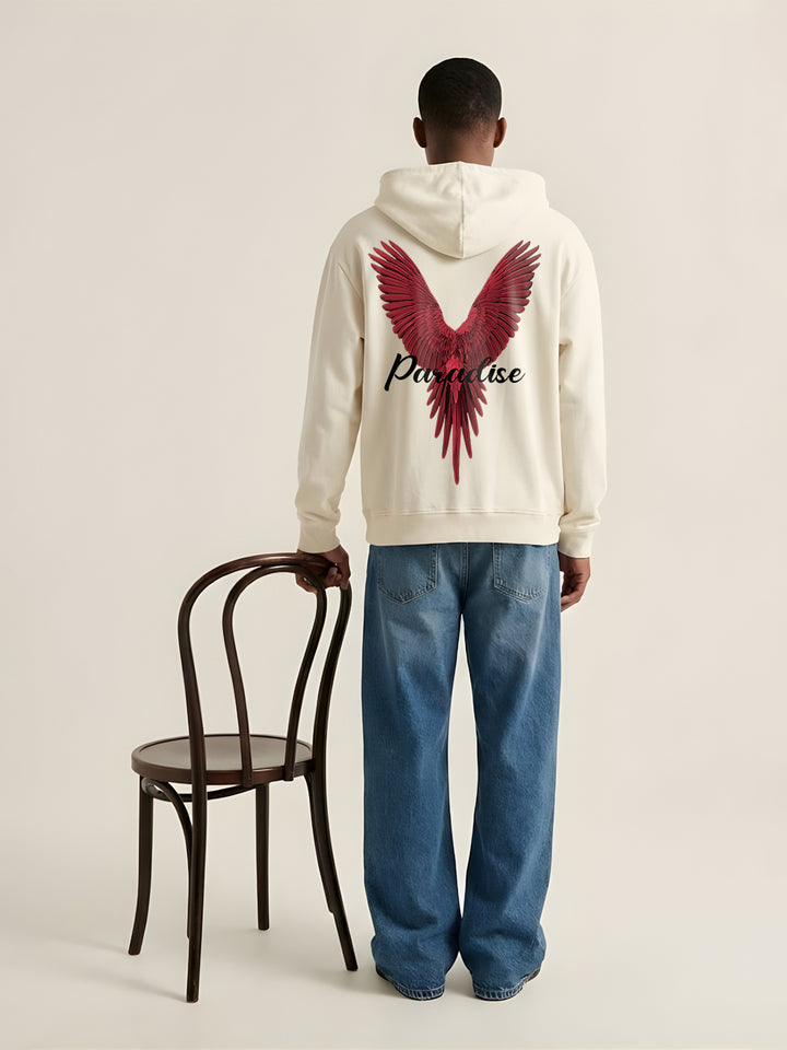 Paradise Men Drop Shoulder Premium Terry Hoodie