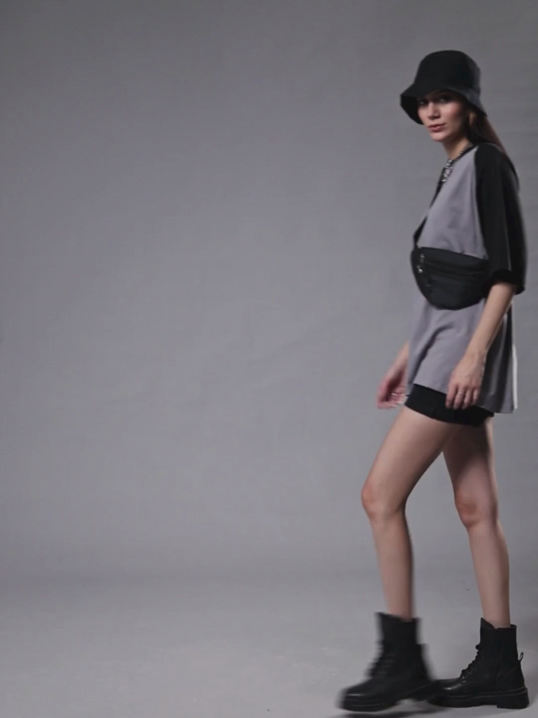 Women Oversized Colorblock T-Shirt