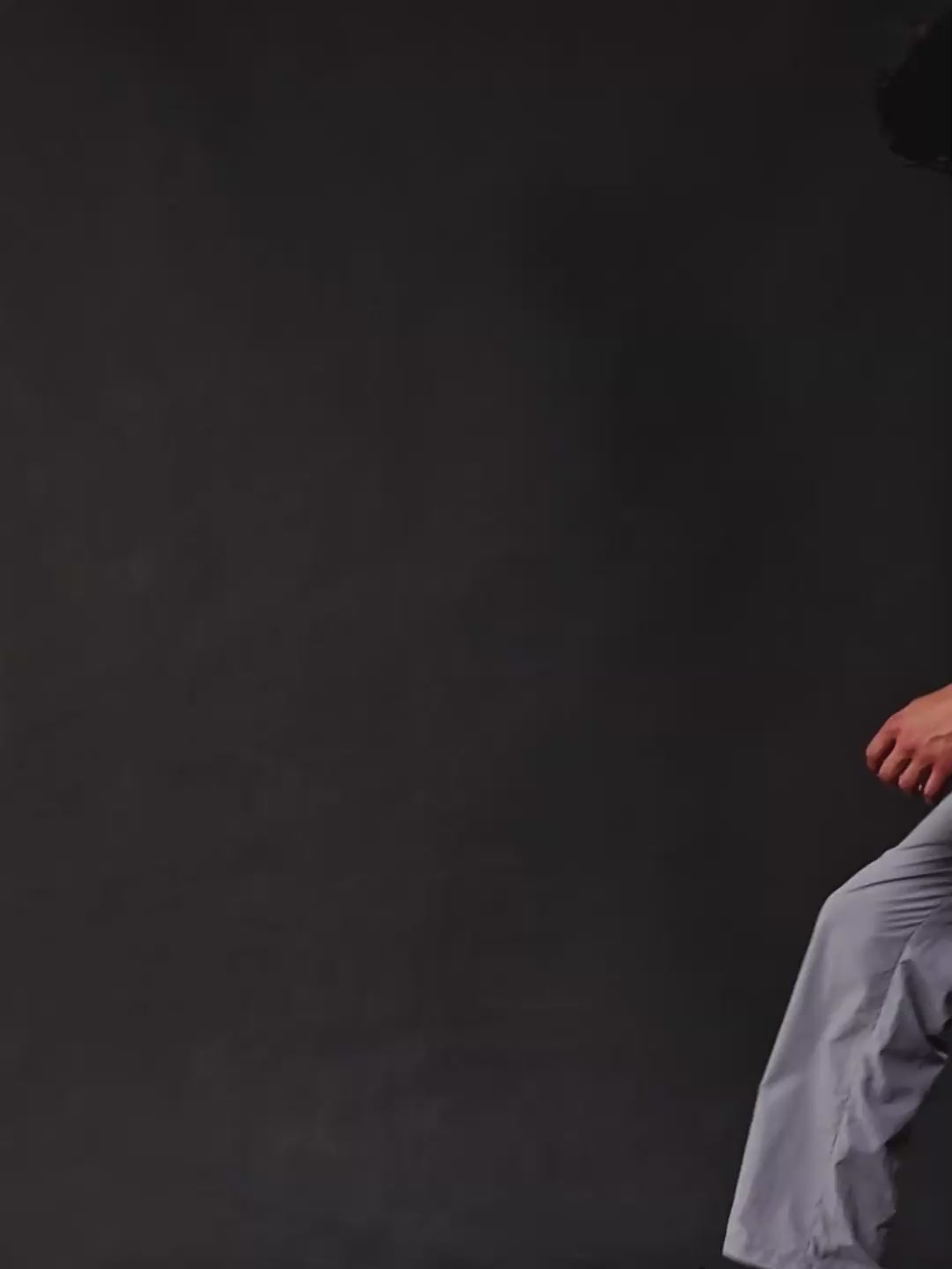 Parachute Pants For Men - Ash Grey