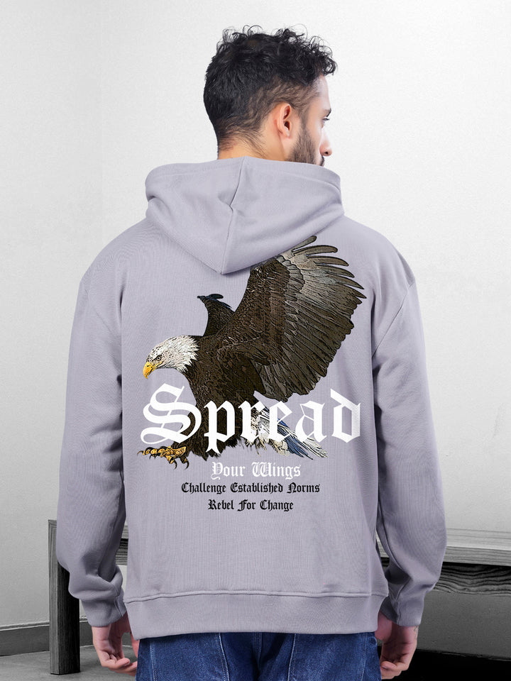 Spread Men Drop Shoulder Premium Terry Hoodie