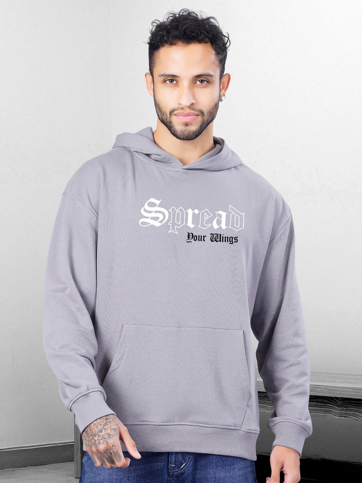 Spread Men Drop Shoulder Premium Terry Hoodie