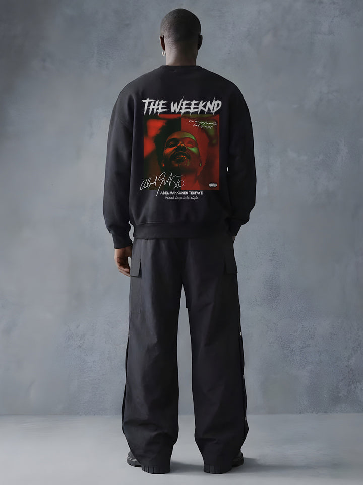 The Weeknd Drop Shoulder Premium Terry Sweatshirt
