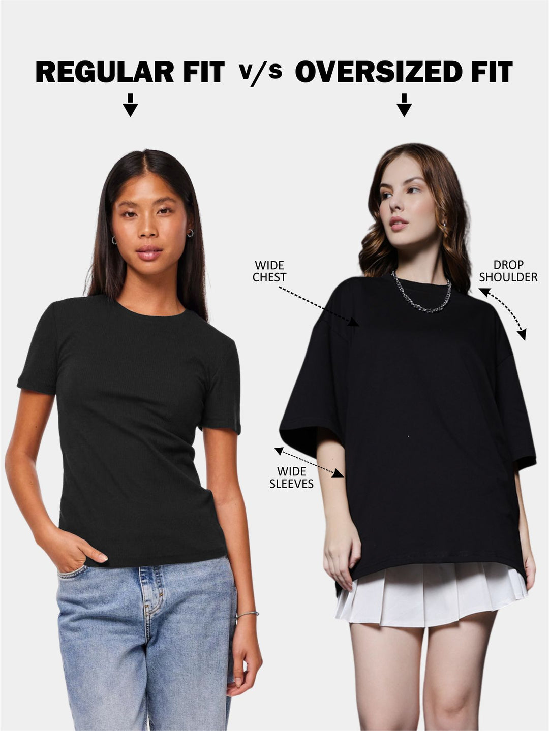 HUSTLER Women Retro Wash Oversized T-Shirt